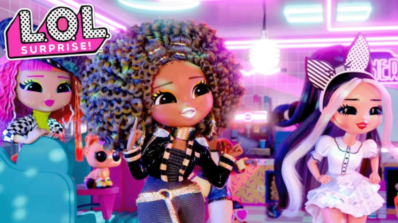 サンタ ☆LOLサプライズ☆  O.M.G. Bee&amp;Diva Free Shipping! LOL Surprise OMG Lady Diva Fashion Doll With
