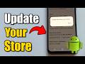 How To Update Google Play Store On Android - Easy Tutorial