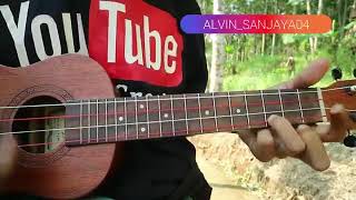 hilang dan lupakan ukulele #alvin Sanjaya