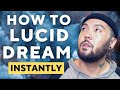 How to lucid dream instantly tonight for beginners  powerful technique tutorial