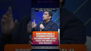 Article 11 of the Constitution: Is the President Really Breaking the Law? The Heated Debate Betwe...