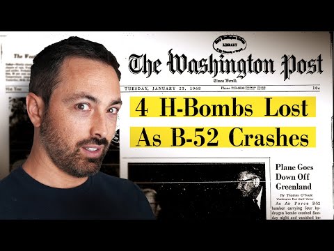 Видео: Как потерять 4 водородные бомбы? (Veritasium)