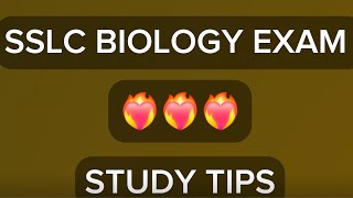 SSLC BIOLOGY FULL REVISION | TIPS AND TRICKS | How to score 40 marks in sslc biology exam
