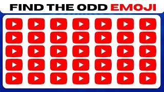 Find the ODD Emoji Out |Extreme Edition60 Ultimate Levels |Emoji Quiz
