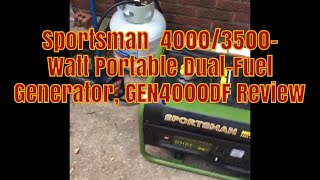 Sportsman 4000/3500-Watt Portable Dual-Fuel Generator Review