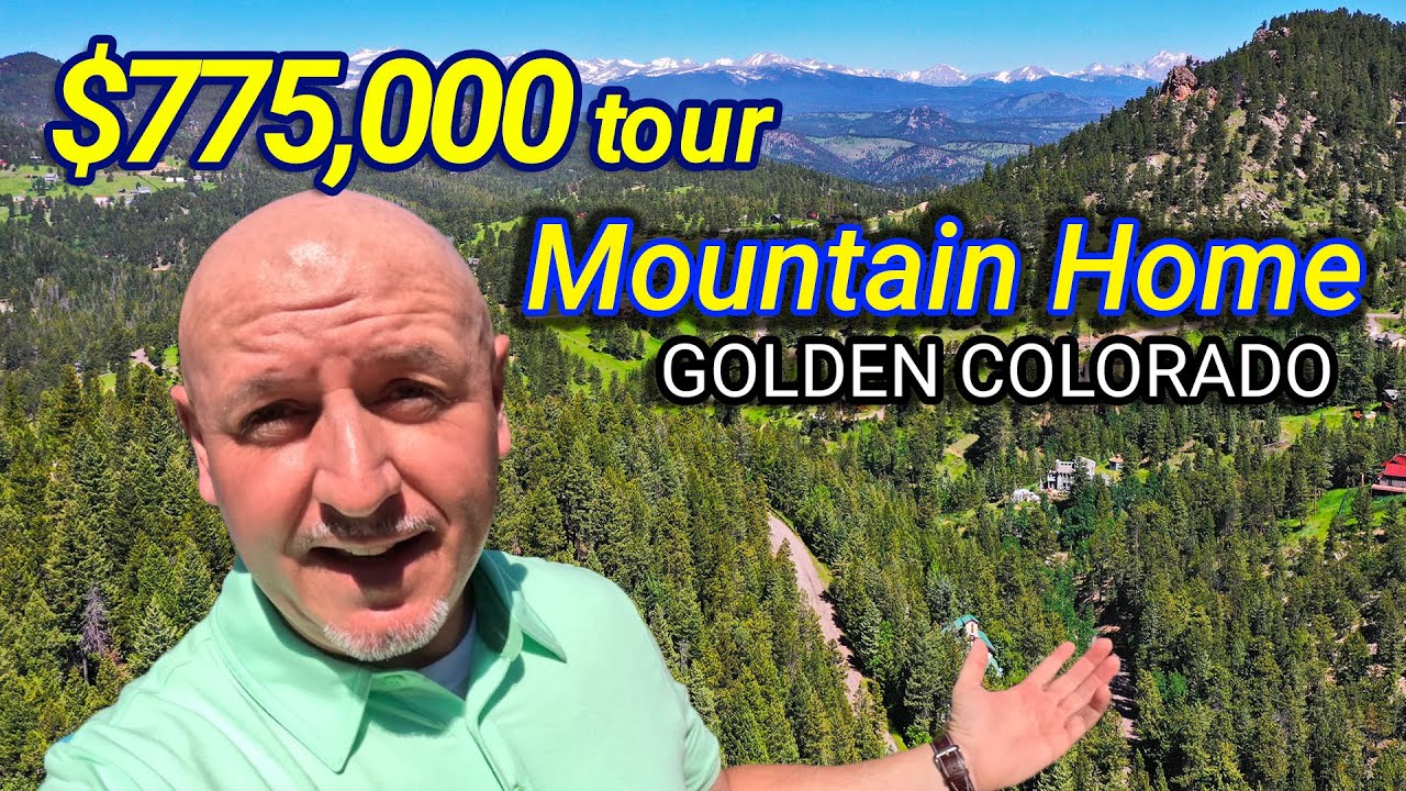 THE VIEW! Golden Colorado Home for sale [60 second MOUNTAIN Home Tour]
