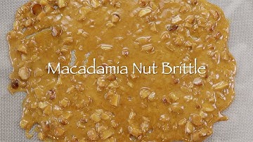 Macadamia Nut Brittle