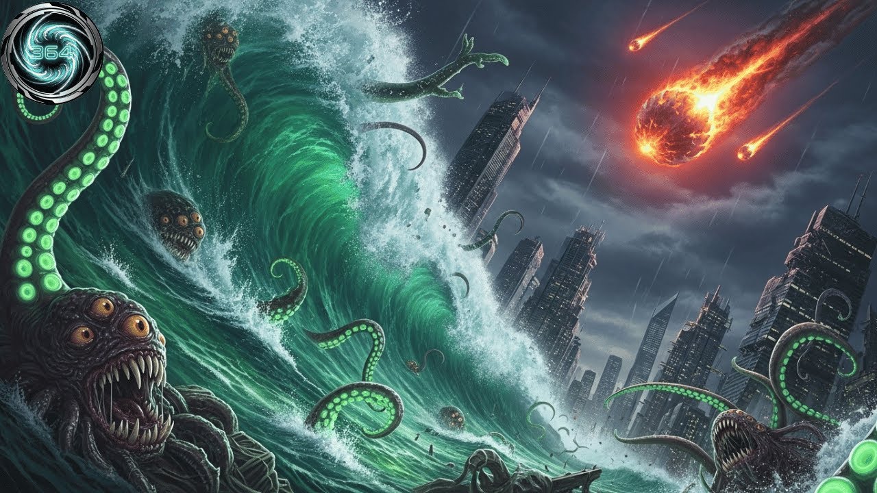 Skyborne Catastrophe: The Meteor Infection Turning Humans into Monsters