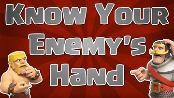 How to KNOW your Opponent