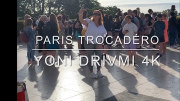 Walk in Paris City Trocadéro Morning Eiffel Tower 4K