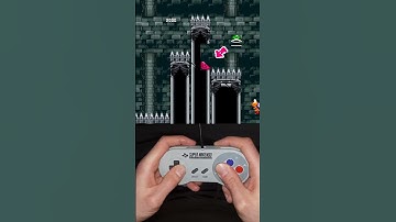 This Shell Jump Level is AMAZING #shorts #kaizo #mario