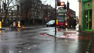 In a London coffee shop watching the rain