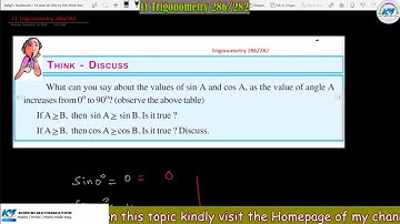 Ts/Ap 10th maths chapter 11 Trigonometry page no 286/282 || Do this try this