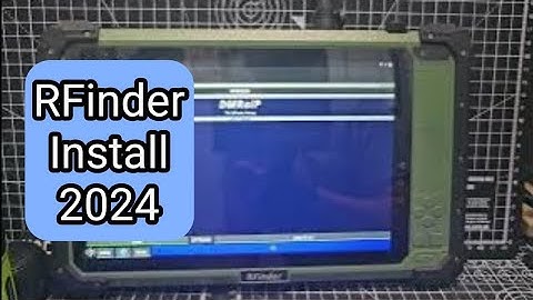 Rfinder P10 - Fresh Install , August 2024