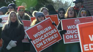 Woburn files injunction to end teacher strike