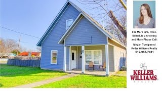 516 E 17th ST, Georgetown, TX Presented by Megan Turnipseed.