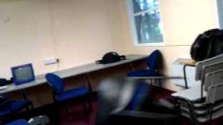 Ben Pushed Off Seat By Me