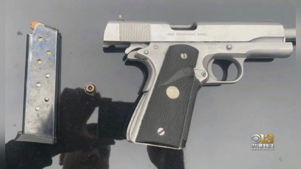 Police Find Gun Inside Car With Fake License Plates - YouTube