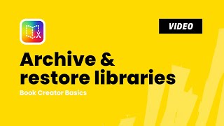 How to Archive and Restore Libraries in Book Creator | Teacher Dashboard Tutorial
