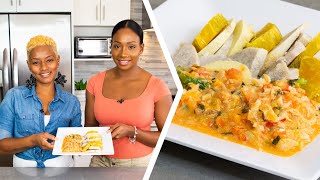 How To Make Coconut Stew Saltfish | Foodie Nation x Trini Food Designer - Arlene screenshot 2