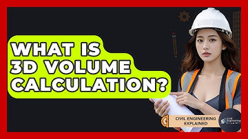 What Is 3D Volume Calculation? - Civil Engineering Explained