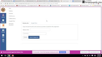 Turn In Assignments With Canvas