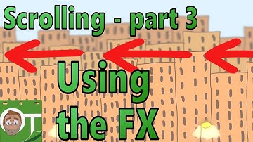 Scrolling a Background (3 of 3) - Using the FX - OpenToonz Tutorial
