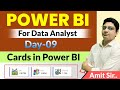 KPI Cards in Power BI |  How to Add Cards in Power BI | How to use new Card in Power BI