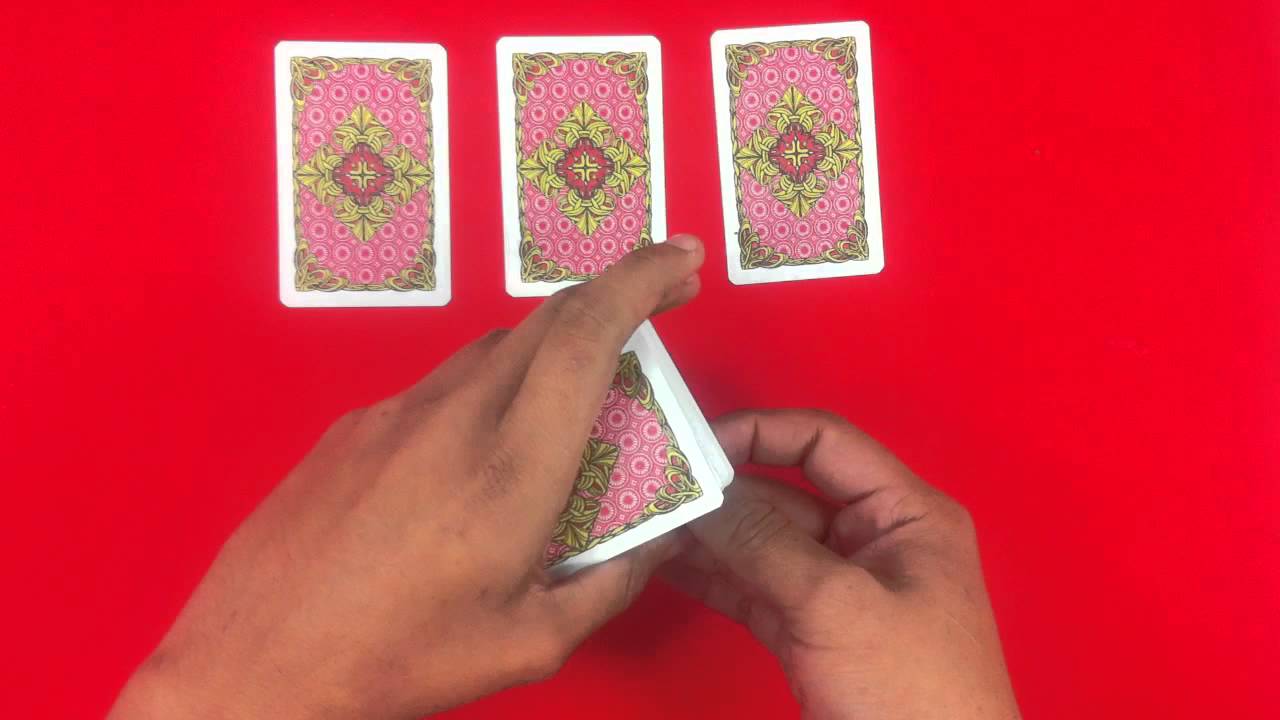 Magia con cartas - Carta viajera