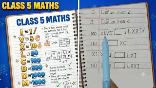 Class 5 Maths: Roman Numerals (रोमन संख्याएं) | NCERT Chapter Easy Tricks | Class 5 NCERT Maths 
