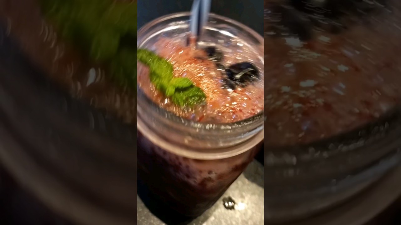 Cherry mojito 🍒 at home#drink #shorts #youtubeshorts #mojito
