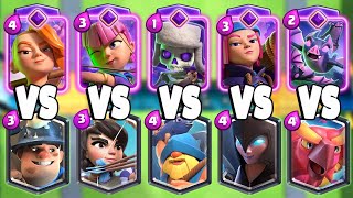 EVOLVED CARDS vs LEGENDARY CARDS #2 - Clash Royale Challenge