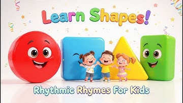 Shape Song | Learn Shapes for Kids | Rhythmic Rhymes For Kids