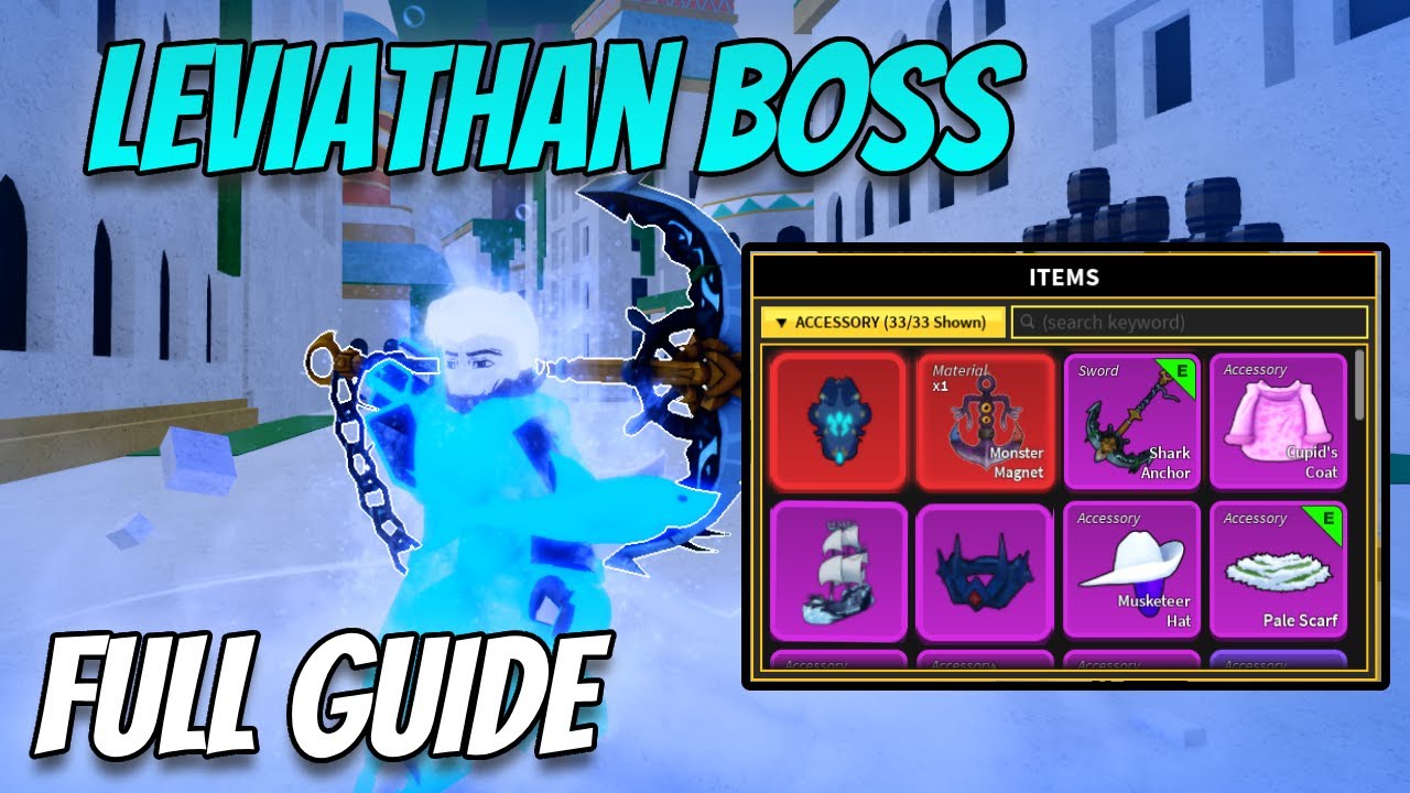 How to Defeat the Leviathan in Roblox Blox Fruits - Boss Guide