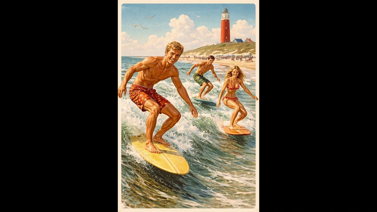 Surf Rock: Surfing Texel 🌊 | Instrumental surf Rock