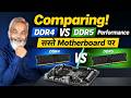 Comparing! DDR4 🆚 DDR5 Performance on Mid Range Motherboards in 2026