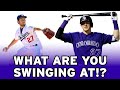 What Are You SWINGING AT!? | Breaking Point Trevor Bauer vs. Trevor Story