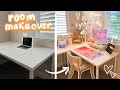 Aesthetic Room Makeover 💫 pinterest &amp; korean style inspired + unboxing 📦