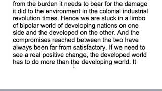 13  Environment Problem solution essay