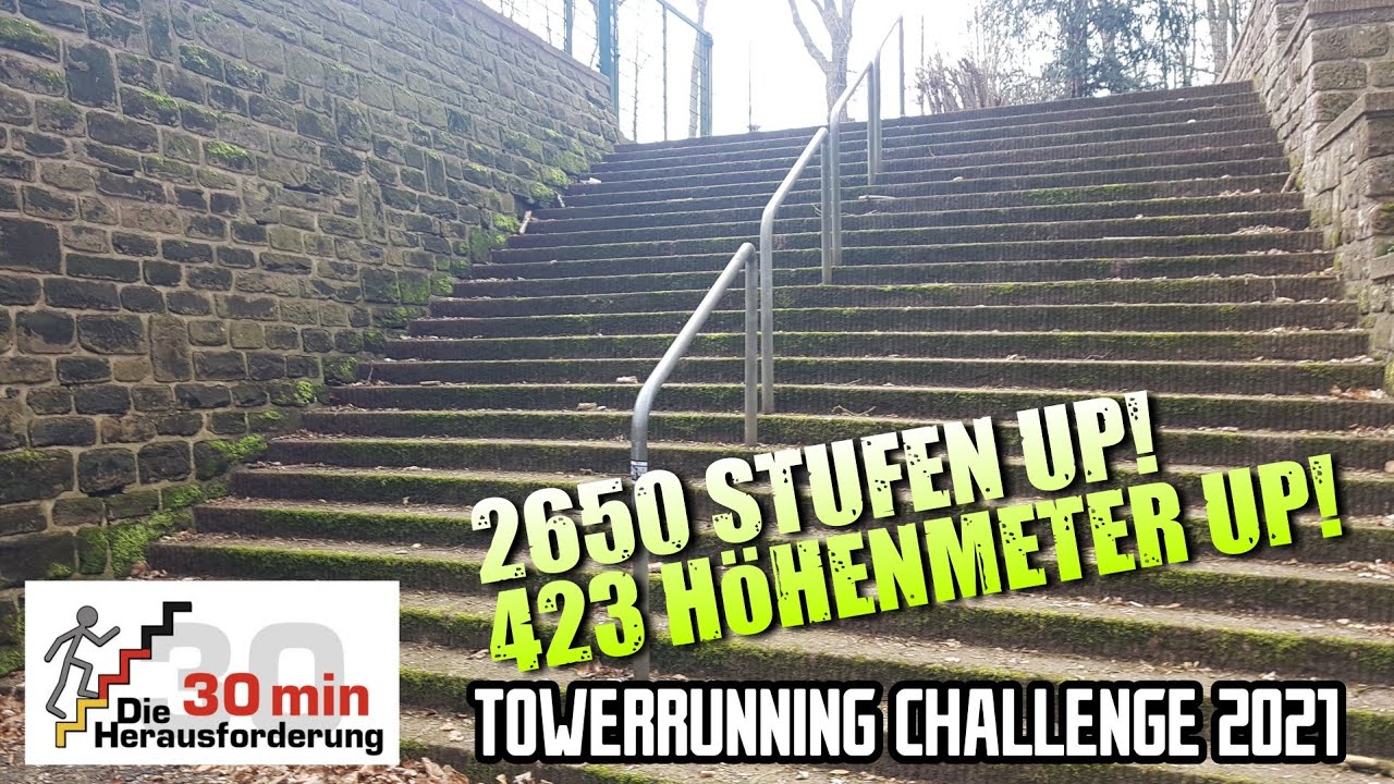 Towerrunning Challenge 2021 - 30 min Treppenlauf