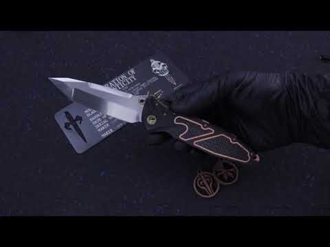 Marfione Custom Socom Elite LSCF Carbon Fiber Inlay Knife