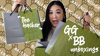 GUCCI X BALENCIAGA "THE HACKER PROJECT" UNBOXING!   |  RICHELLE - THE ELLEST COLLECTIVE