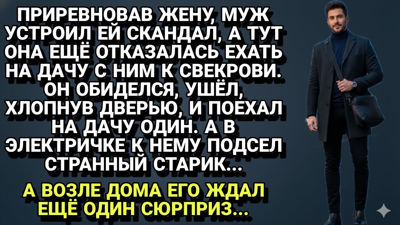 Старик в электричке открыл ему глаза. Шокирующая правда о жене и свекрови