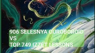 Top 906 Selesnya Ouroboroid vs Top 749 Izzet Lessons | Standard | Mythic Rank | MTG Arena