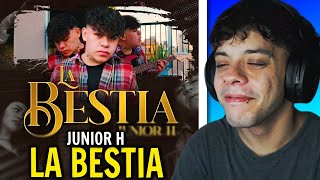 (REACCIÓN) Junior H - La Bestia [Official Video]