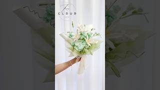 Learn how to make a beautiful flower bouquet #crochetflowerdesign
