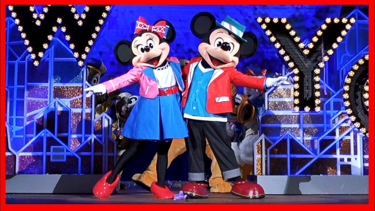 ºoº Tds 東京ディズニーシーのショー ハローニューヨーク ダイジェスト Tokyo Disneysea Mickey Characters Show Hello New Yotk Youtube