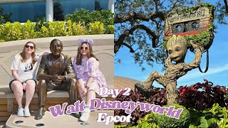 WALT DISNEY WORLD VLOG   Day 2 in Epcot, Soarin', Violet Lemonade and merch browsing | April 24