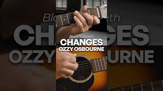 RIP Ozzy Osbourne | Acoustic Guitar Tribute – “Changes” (Short Playthrough)