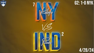 2024 NBN Playoffs: NYK @ IND G2